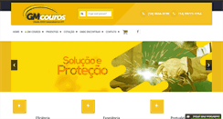 Desktop Screenshot of gmbcouros.com.br