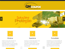 Tablet Screenshot of gmbcouros.com.br
